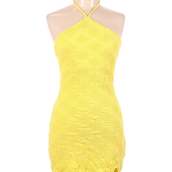 Yellow Summer Halter Dress BRAND NEW - Picture 1 of 6